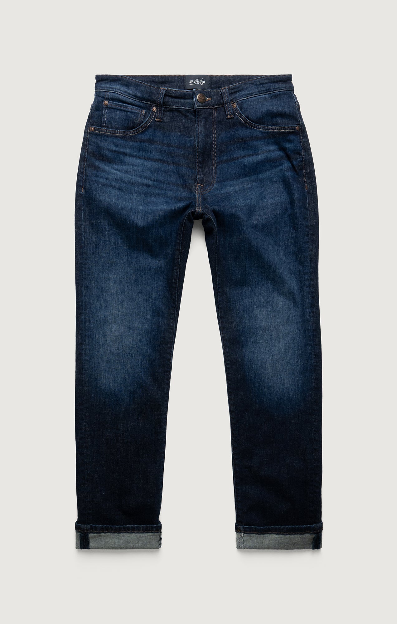 Courage Straight Leg Jeans in Rinse Brushed Vintage