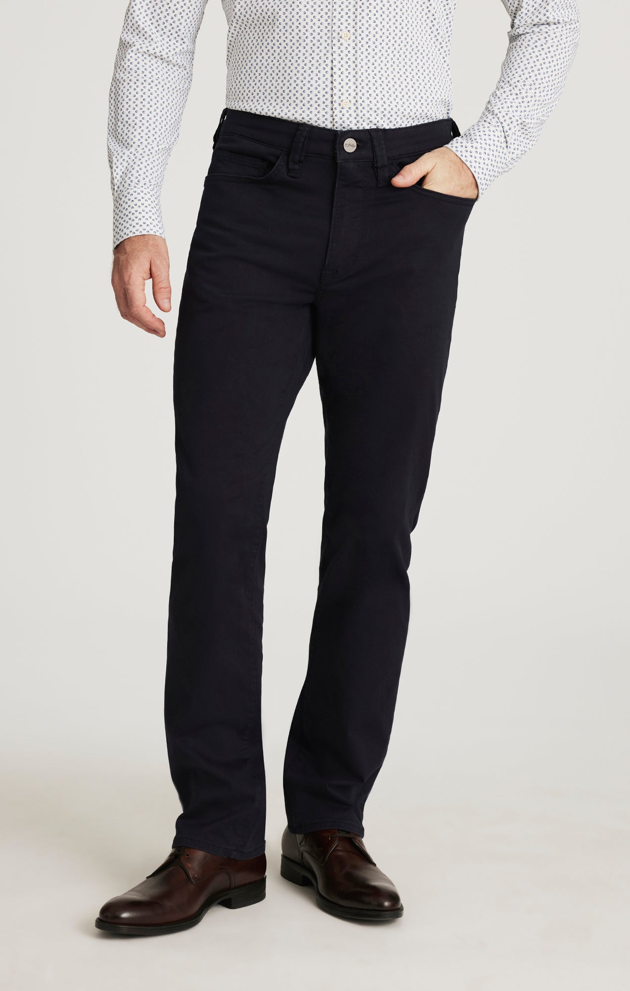 Charisma Classic Fit Pants in Navy Twill