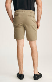 Arizona Slim Shorts In Khaki Tie Print