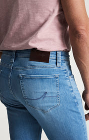 Courage Straight Leg Jeans In Light Brushed Urban