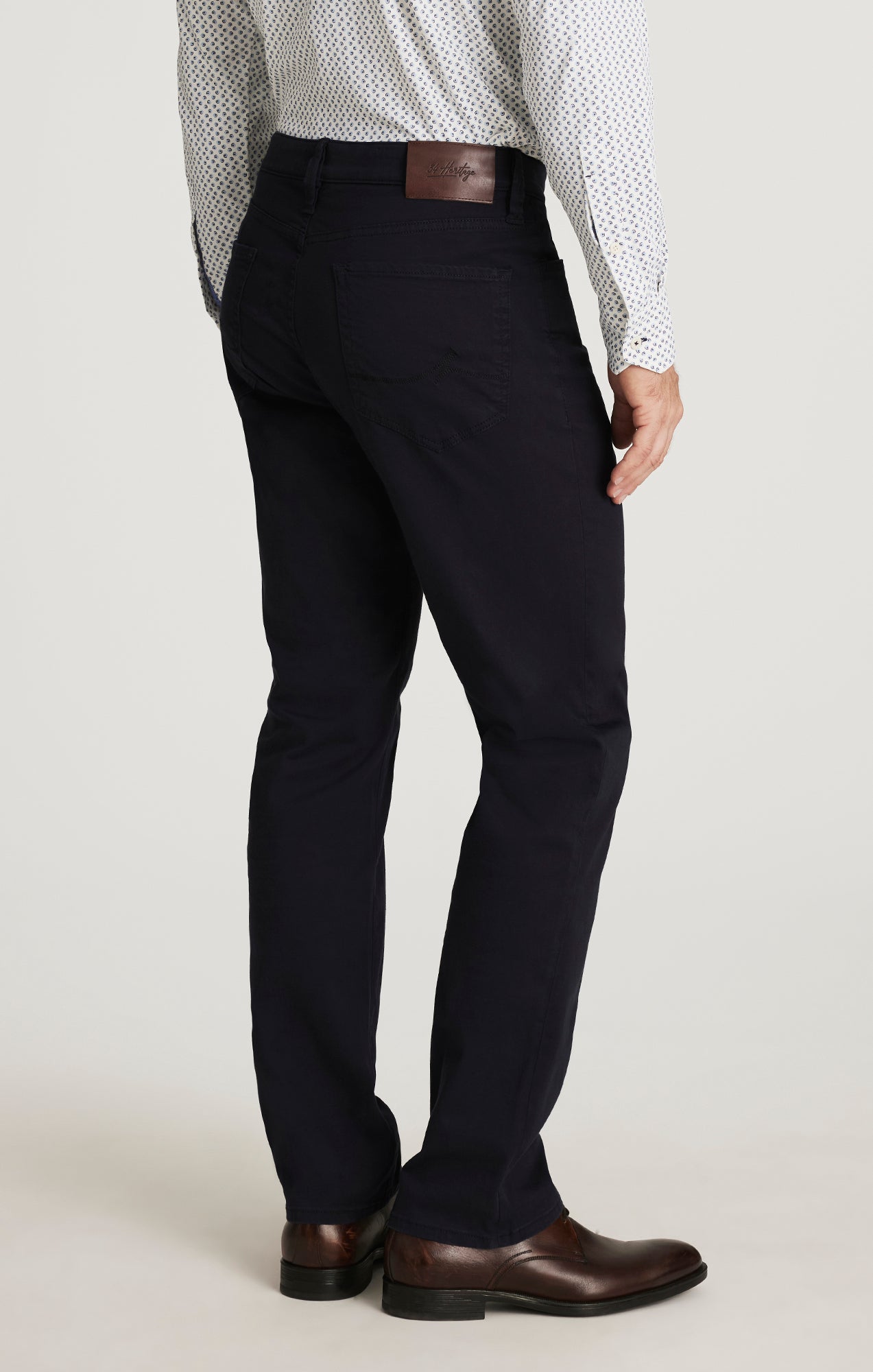 Charisma Classic Fit Pants in Navy Twill