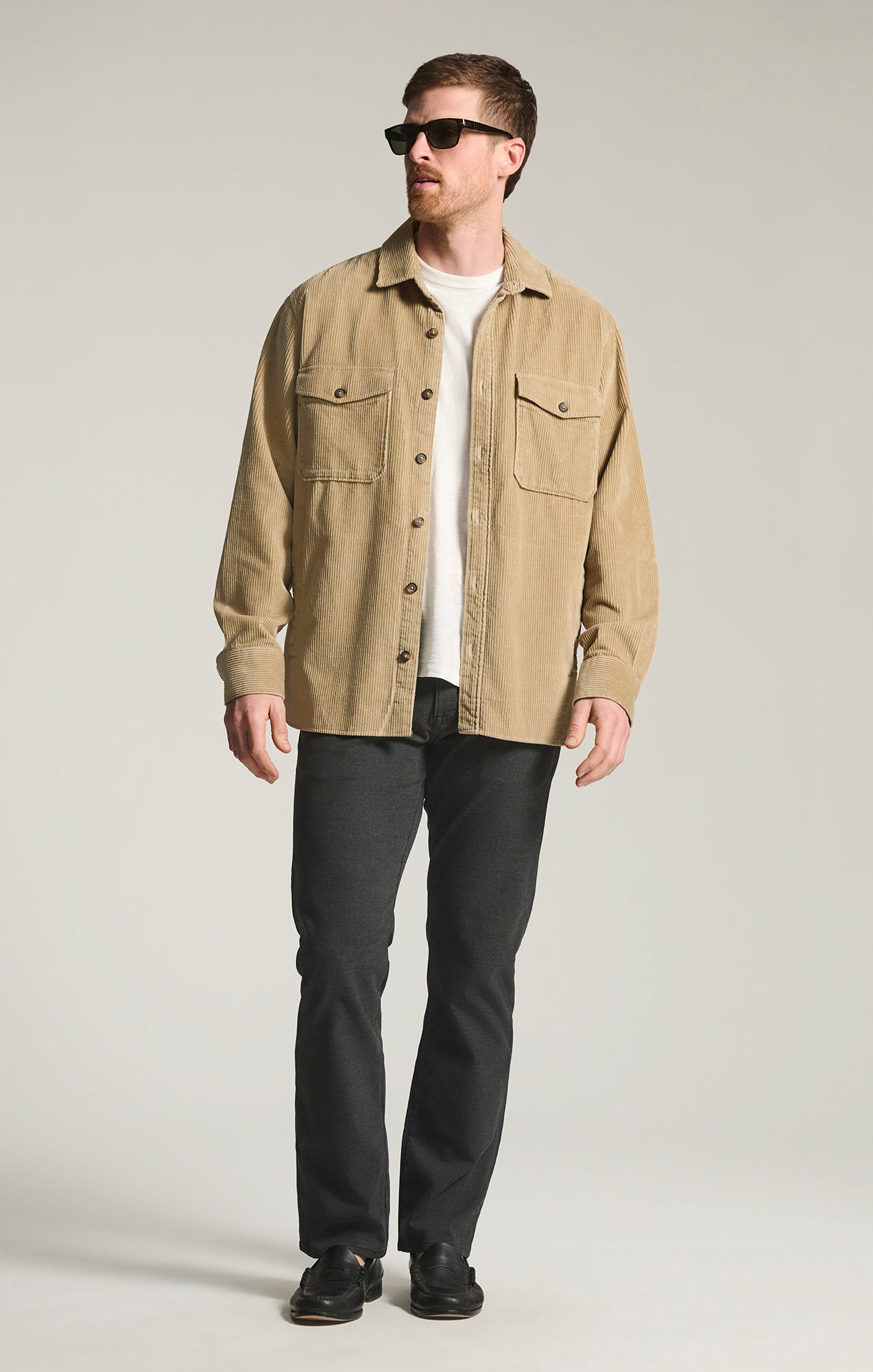 Camino Relaxed Straight Pants in Black Coolmax