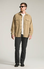 Camino Relaxed Straight Pants in Black Coolmax