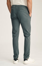 Verona Straight Leg Chino Pants In Slate High Flyer