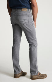 Courage Straight Leg Jeans In Light Smoke Brushed Urban