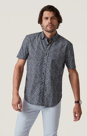 Field Short Sleeve Shirt in Navy