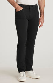 Cool Tapered Leg Pants in Charcoal Diagonal