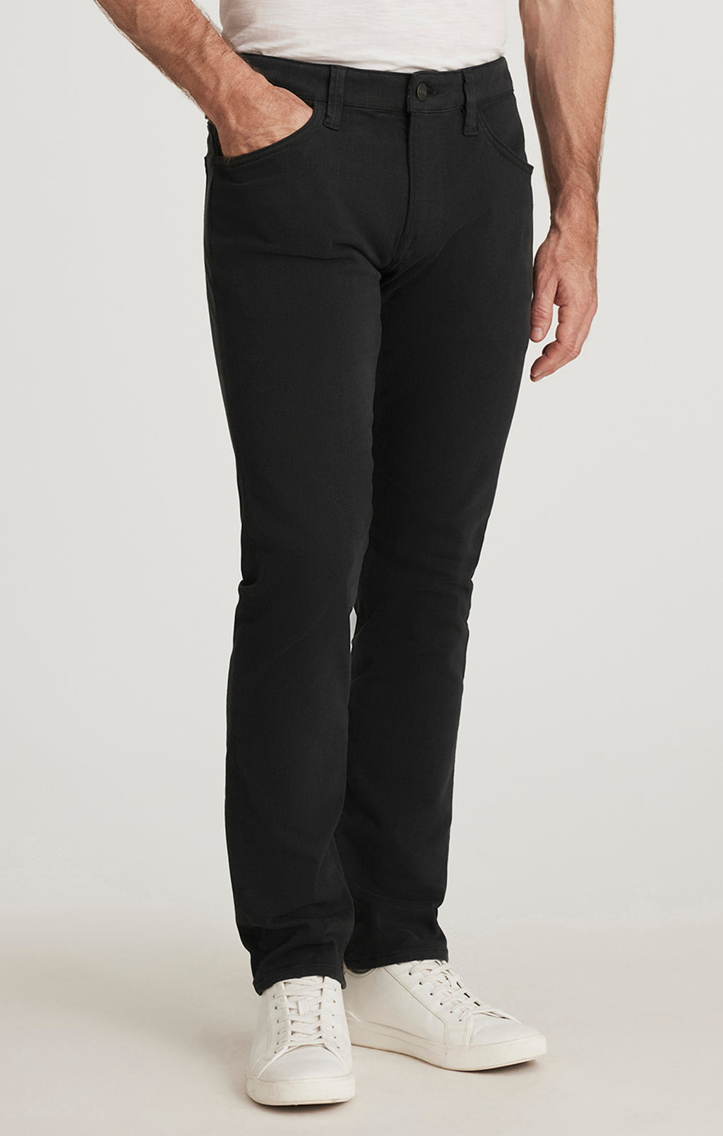 Cool Tapered Pants in Charcoal Diagonal