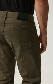 Courage Straight Leg Pants in Dusky Green Coolmax