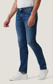 Cool Tapered Leg Jeans in Dark Brushed Organic Ultra