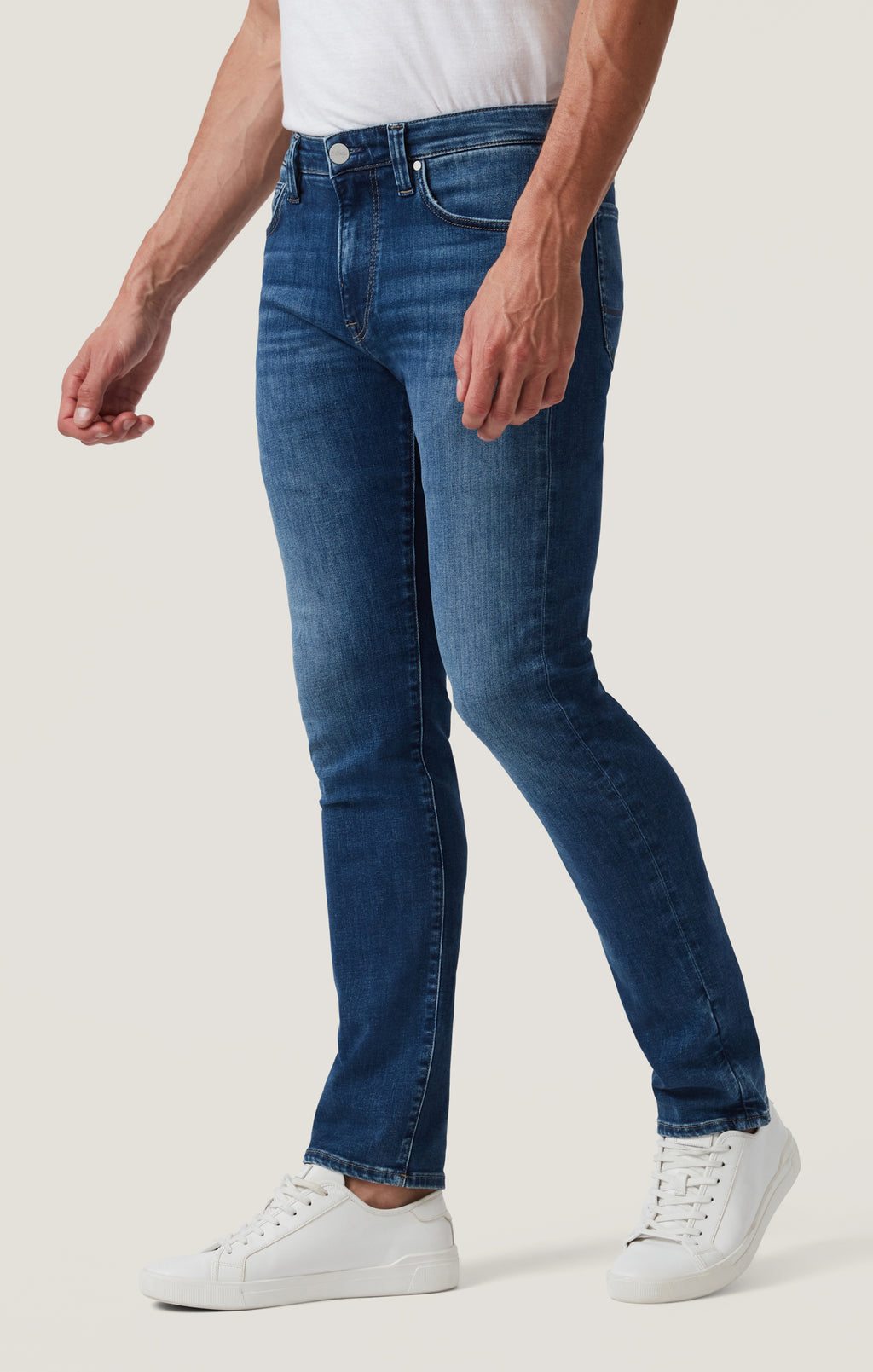 Cool Tapered Jeans in Dark Brushed Organic Ultra