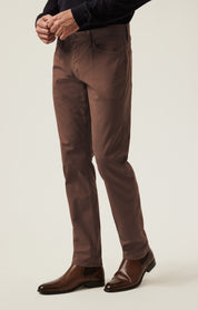 Courage Straight Leg Pants in Brown Coolmax