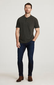 Cool Tapered Leg Jeans in Ink Organic Ultra