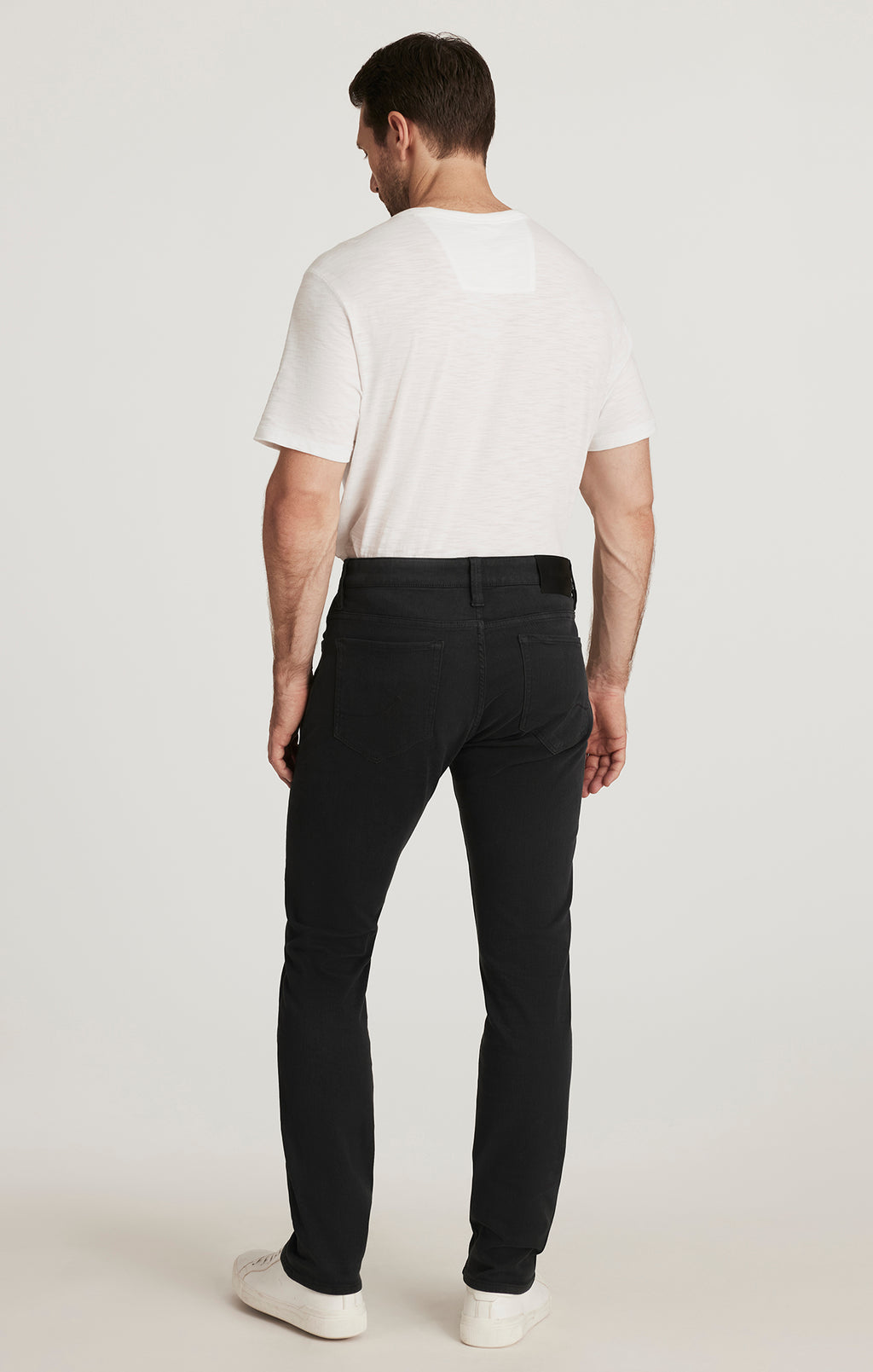 Cool Tapered Pants in Charcoal Diagonal