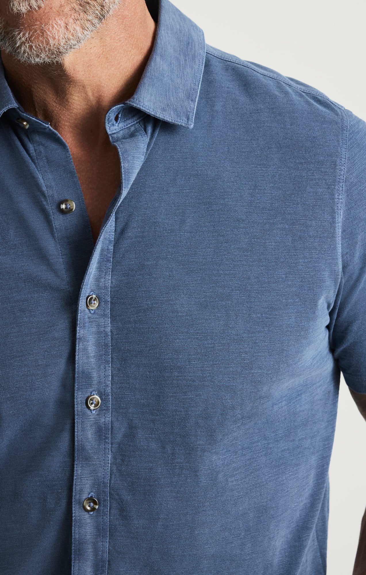 Jersey Shirt In Vintage Indigo