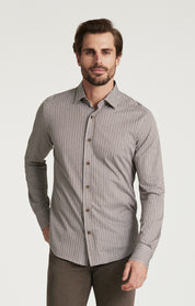 Striped Shirt in Grey