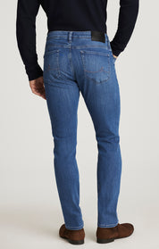 Cool Tapered Leg Jeans in Light Brushed Urban