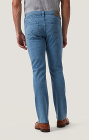 Cool Tapered Leg Jeans in Soft Blue Urban