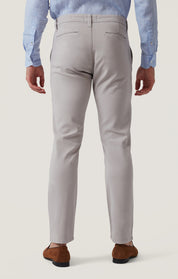 Verona Slim Leg Chinos in Grey High Flyer