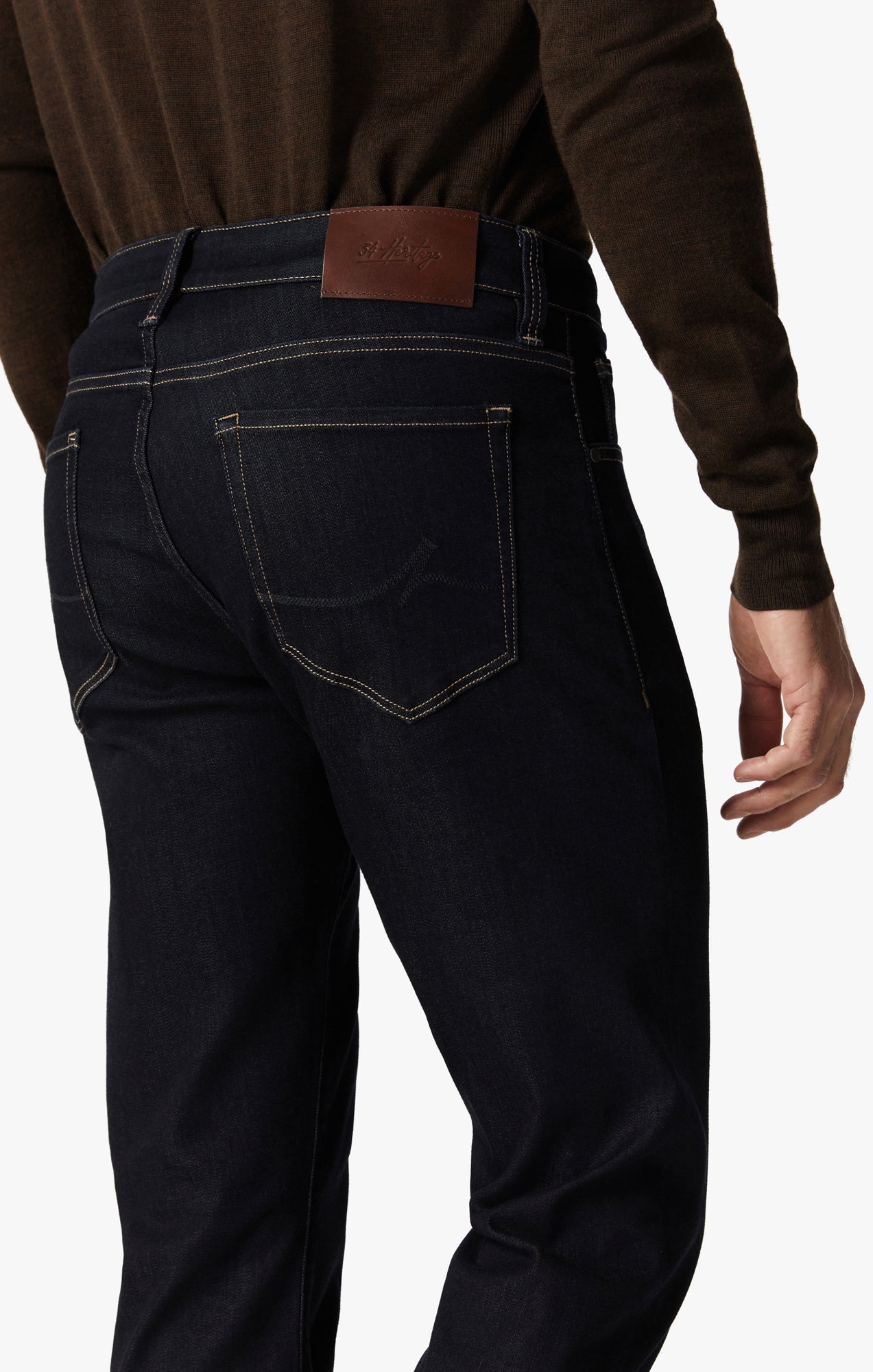 Cool Tapered Leg Jeans In Midnight Refined Image 5