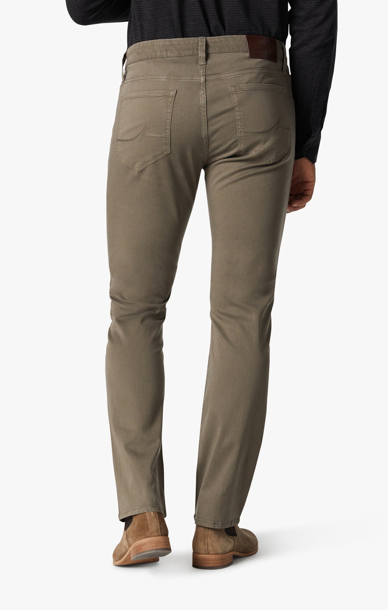 Courage Straight Leg Pants in Canteen Twill Image 4