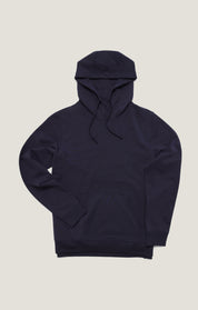 French Terry Hoodie In Grey Melange