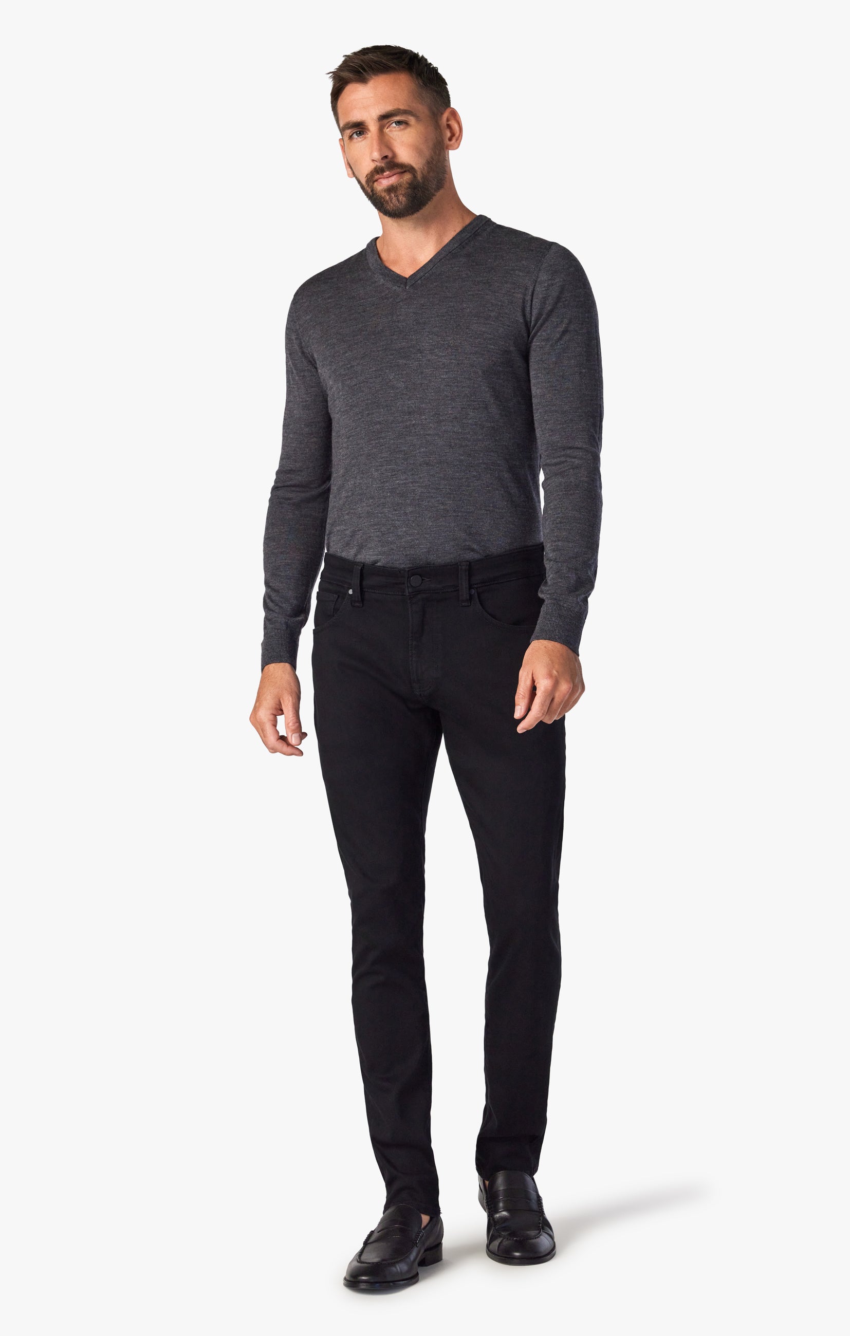 Cool Tapered Leg Jeans In Black Urban – 34 Heritage Canada