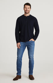 Cool Tapered Leg Jeans in Light Brushed Urban