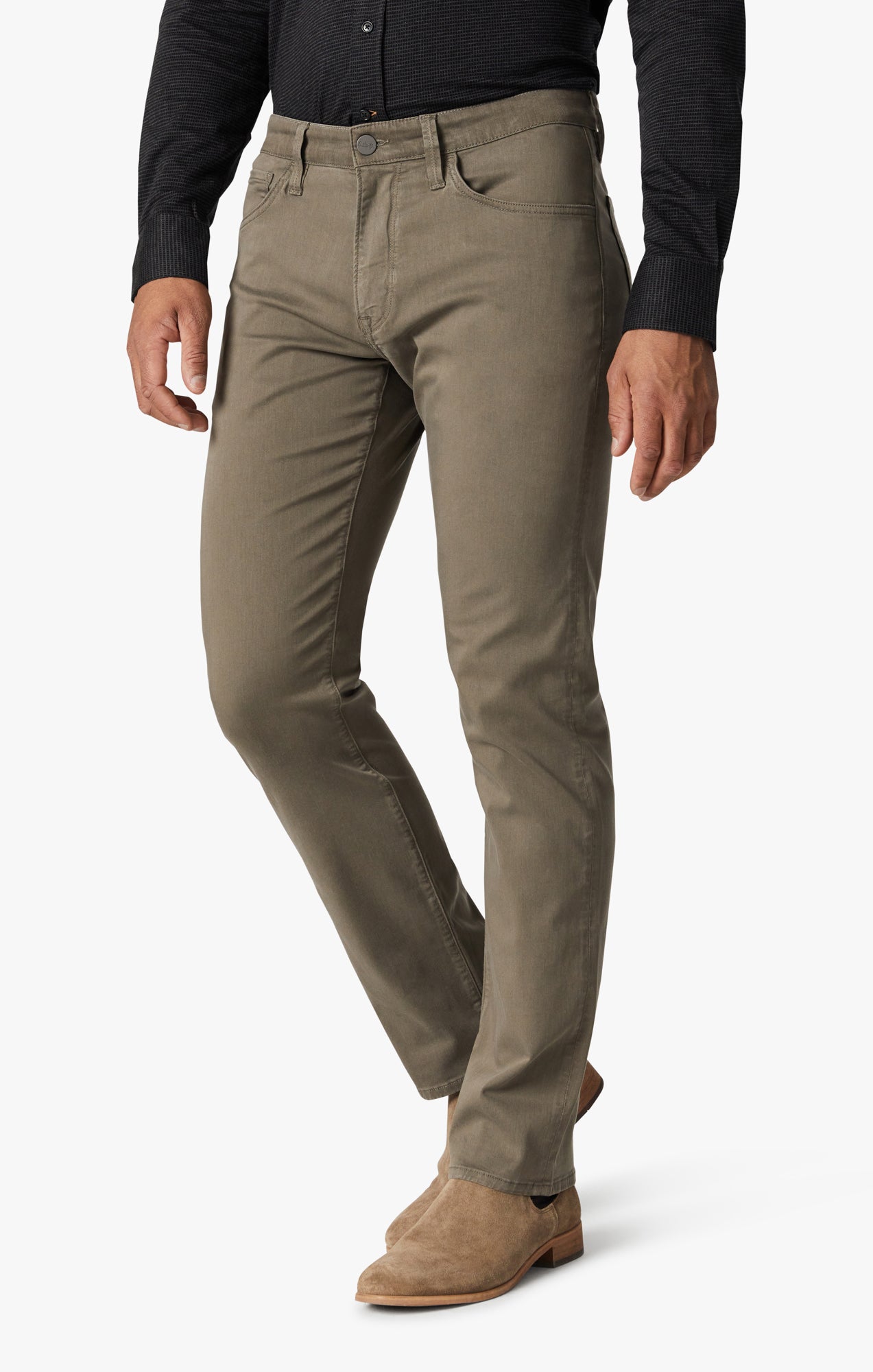 Courage Straight Leg Pants in Canteen Twill Image 3