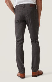 Cool Tapered Leg Pants in Brown Elite Check