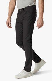 Cool Tapered Leg Pants In Brown Houndstooth