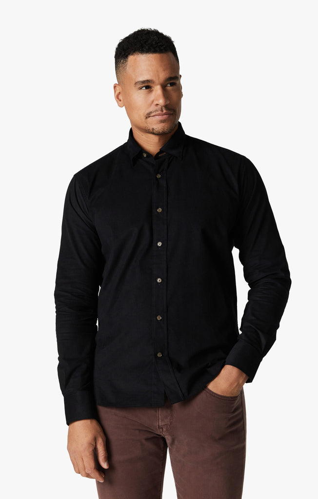 Corduroy Shirt In Total Eclipse