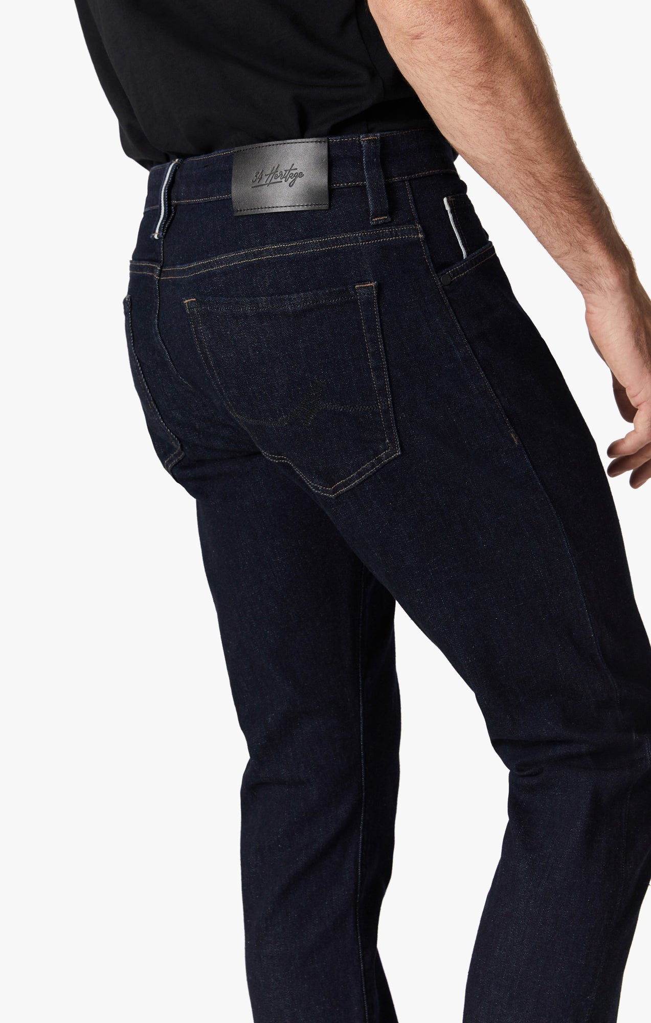 Cool Tapered Leg Jeans In Raw Selvedge Image 5
