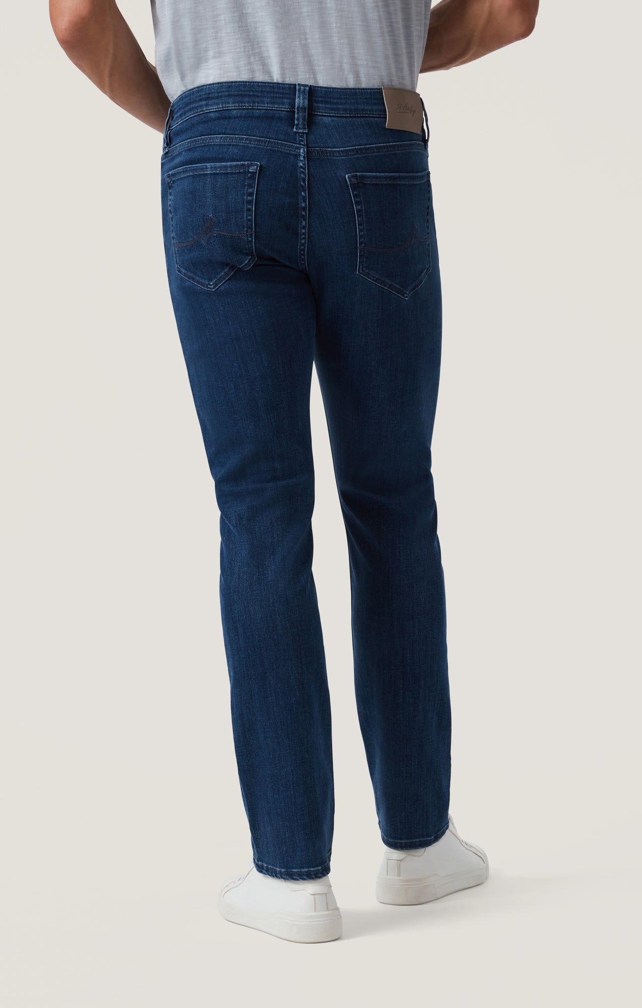 Courage Straight Leg Jeans in Night Blue Urban