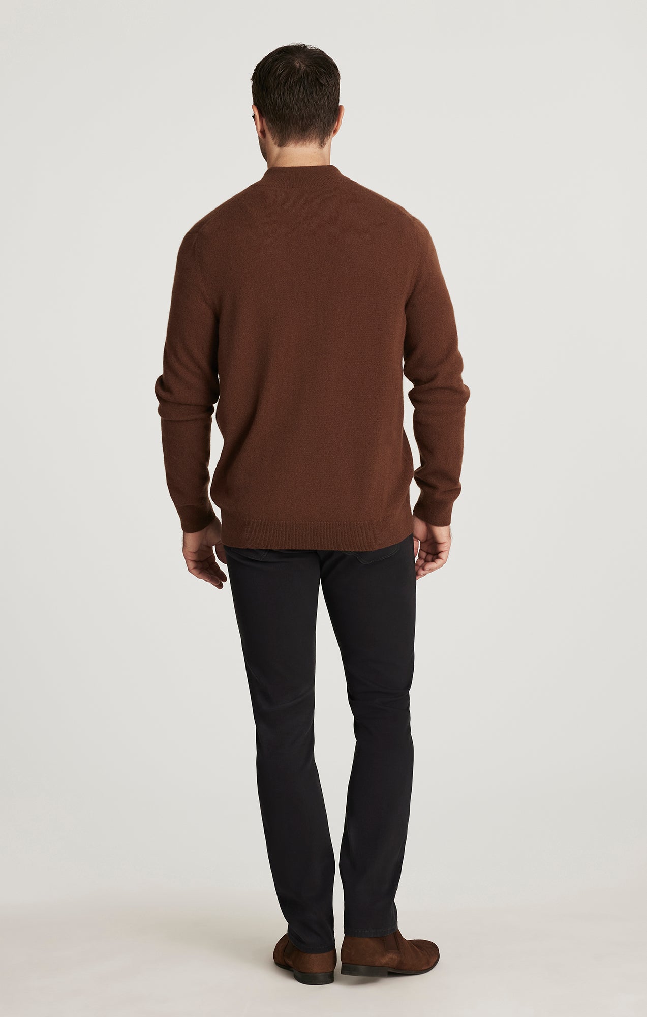 Cool Tapered Leg Pants in Dark Grey Cloud Luxe