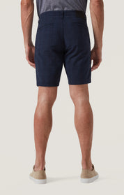 Arizona Shorts in Navy Seersucker Kona