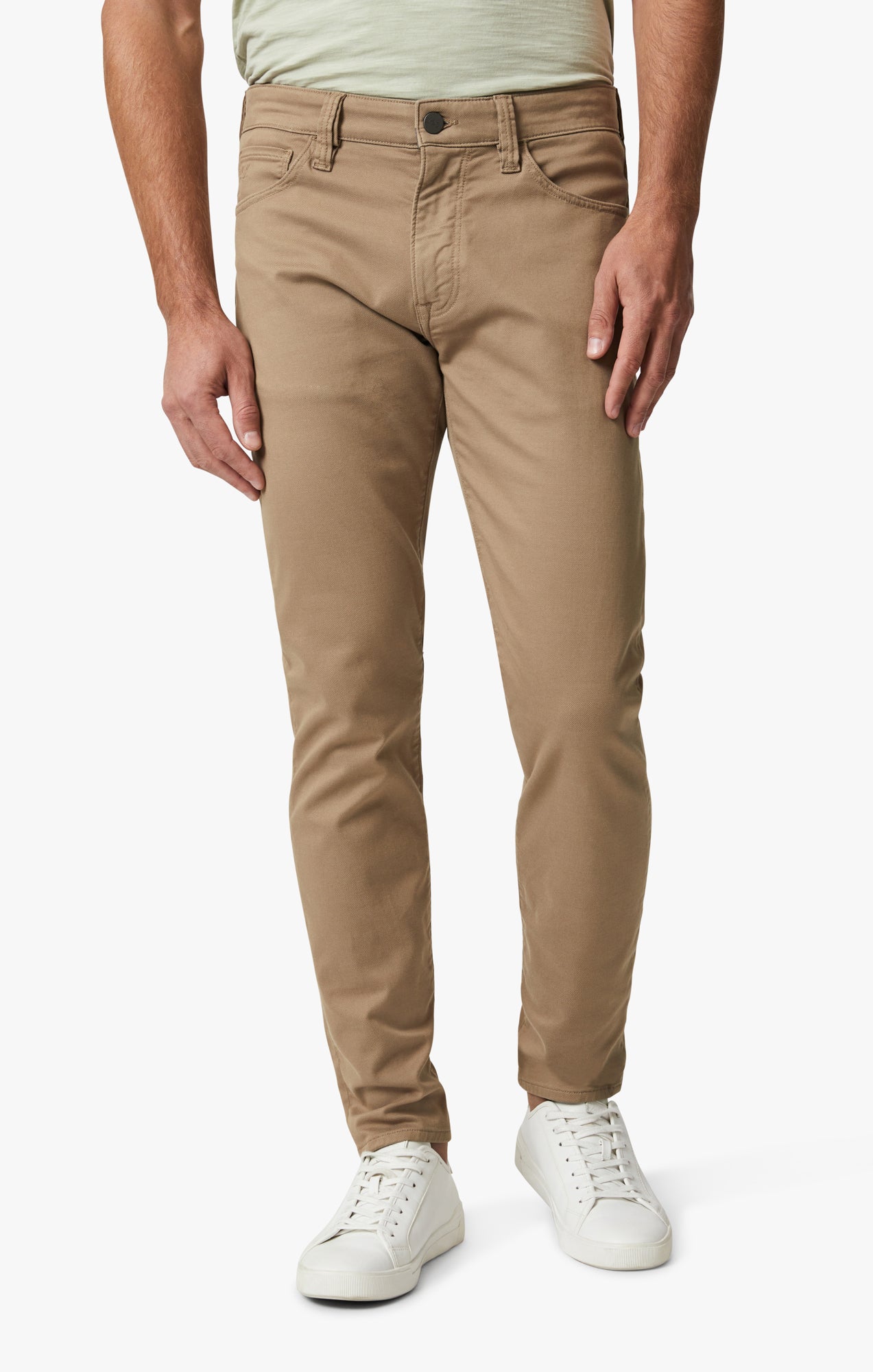 Cool Tapered Leg Pants In Khaki CoolMax