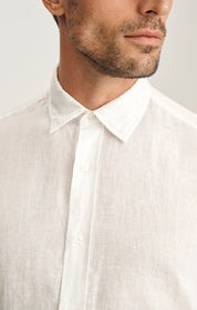 Linen Shirt In White