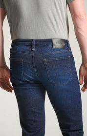 Courage Straight Leg Jeans in Rinse Brushed Vintage