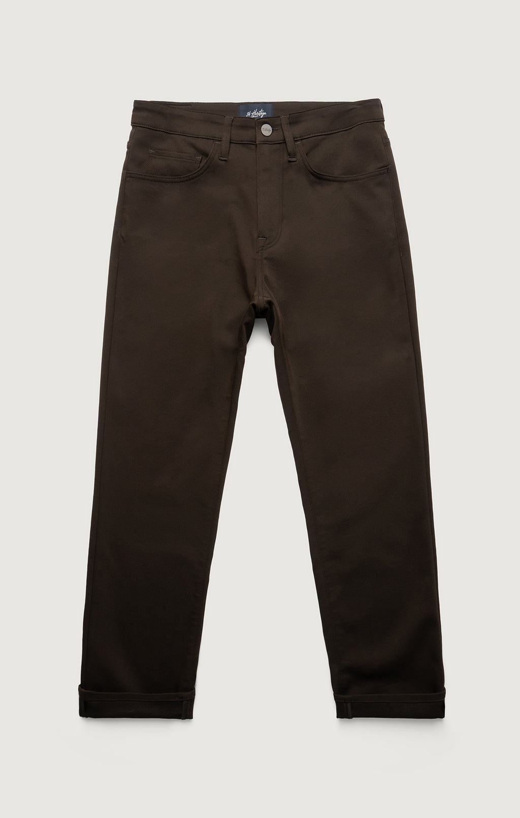 Courage Straight Leg Commuter Pants in Brown