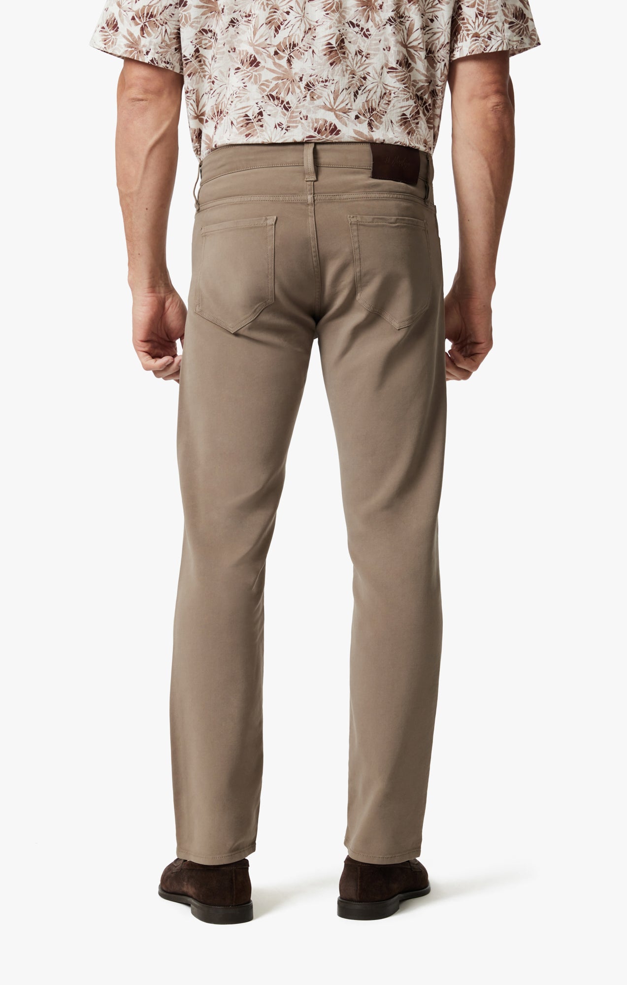 Courage Straight Leg Pants In Walnut High Flyer