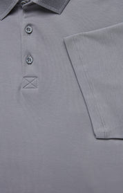 Polo T-Shirt in Monument Grey