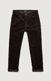Courage Straight Leg Pants in Brown Moleskin