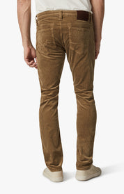 Cool Tapered Leg Pants In Tobacco Cord