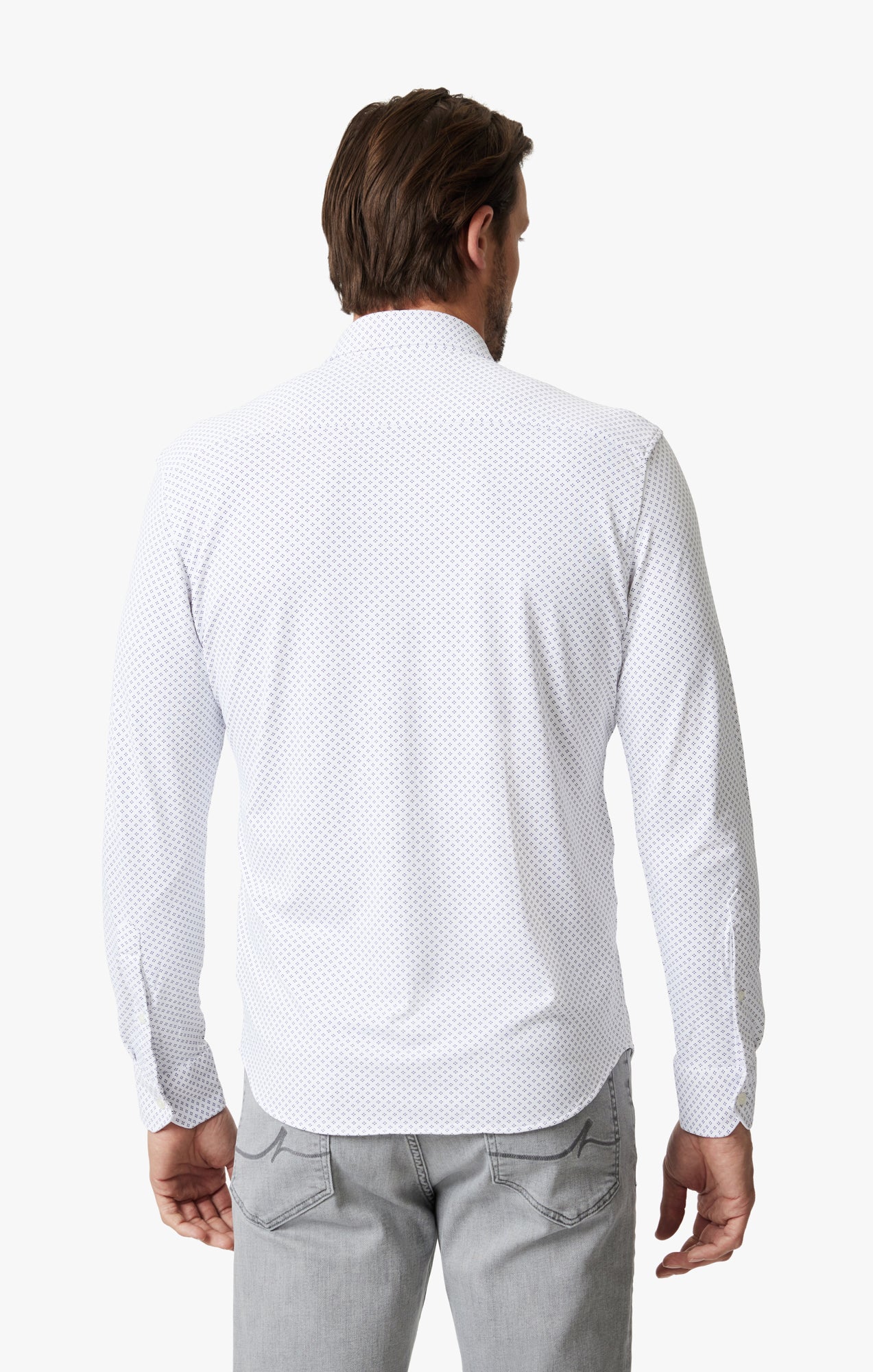 Diamond Dot Shirt In White