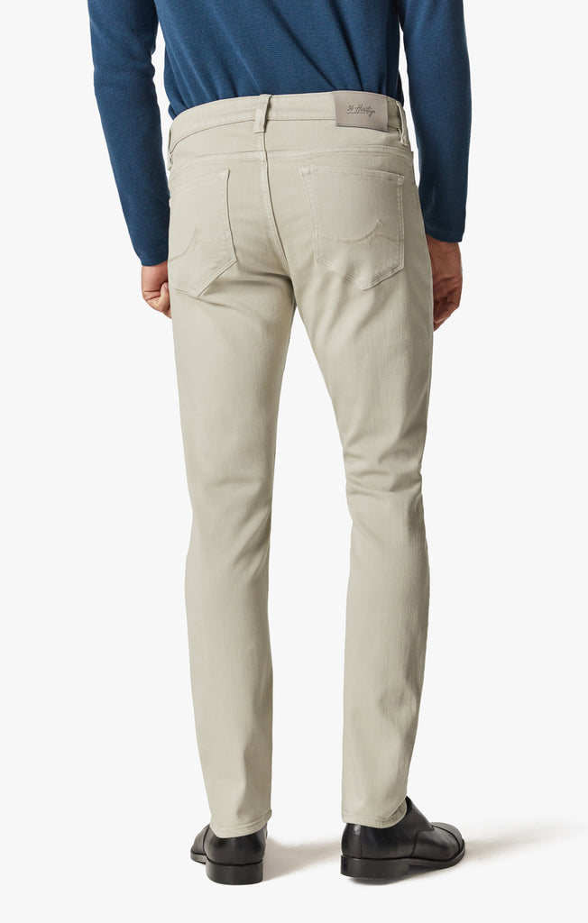 Cool Tapered Leg Pants In Stone Comfort