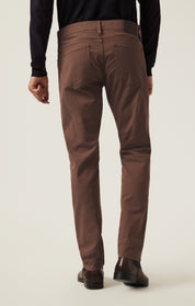 Courage Straight Leg Pants in Brown Coolmax