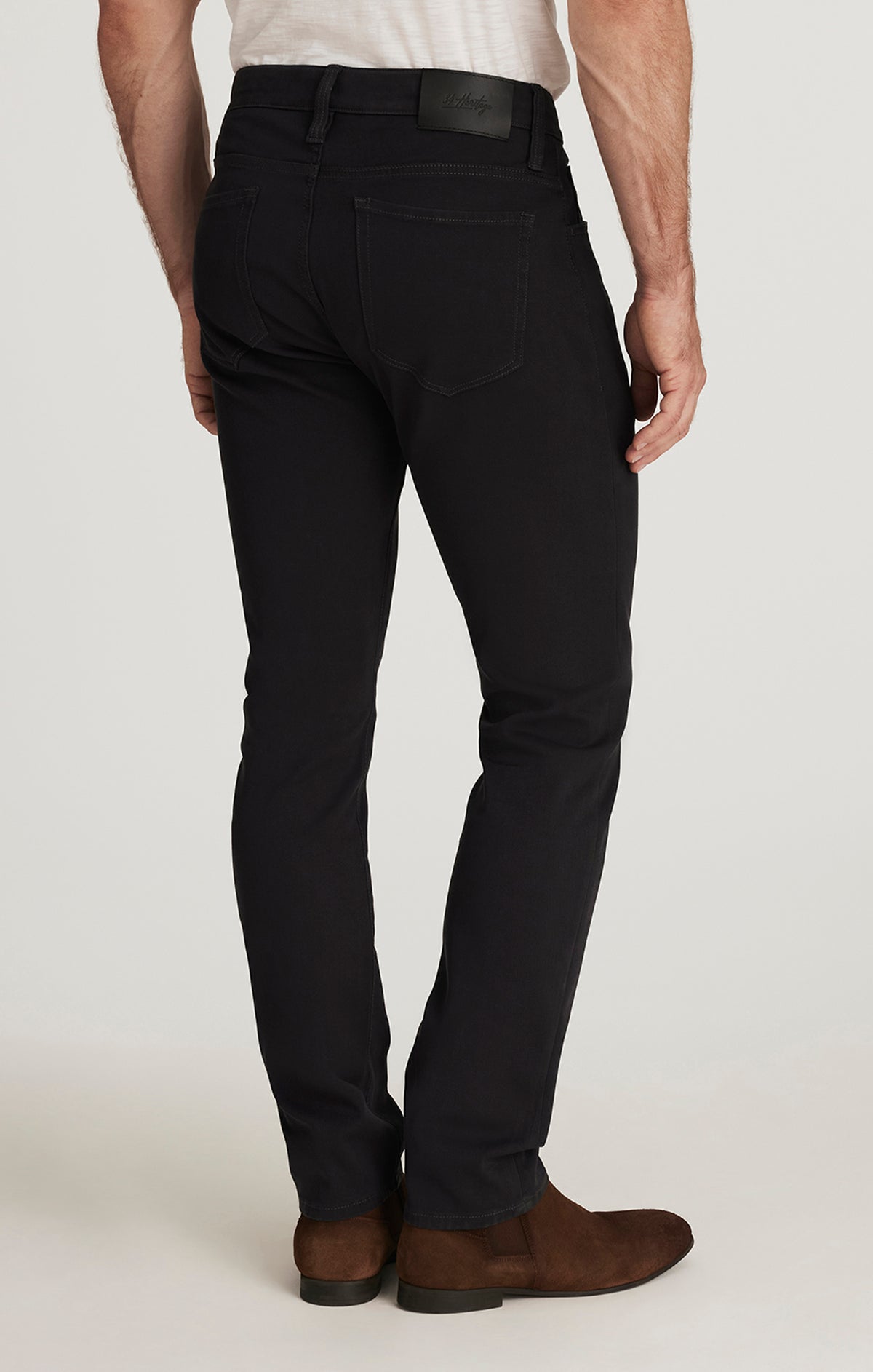 Cool Tapered Leg Pants in Dark Grey Cloud Luxe