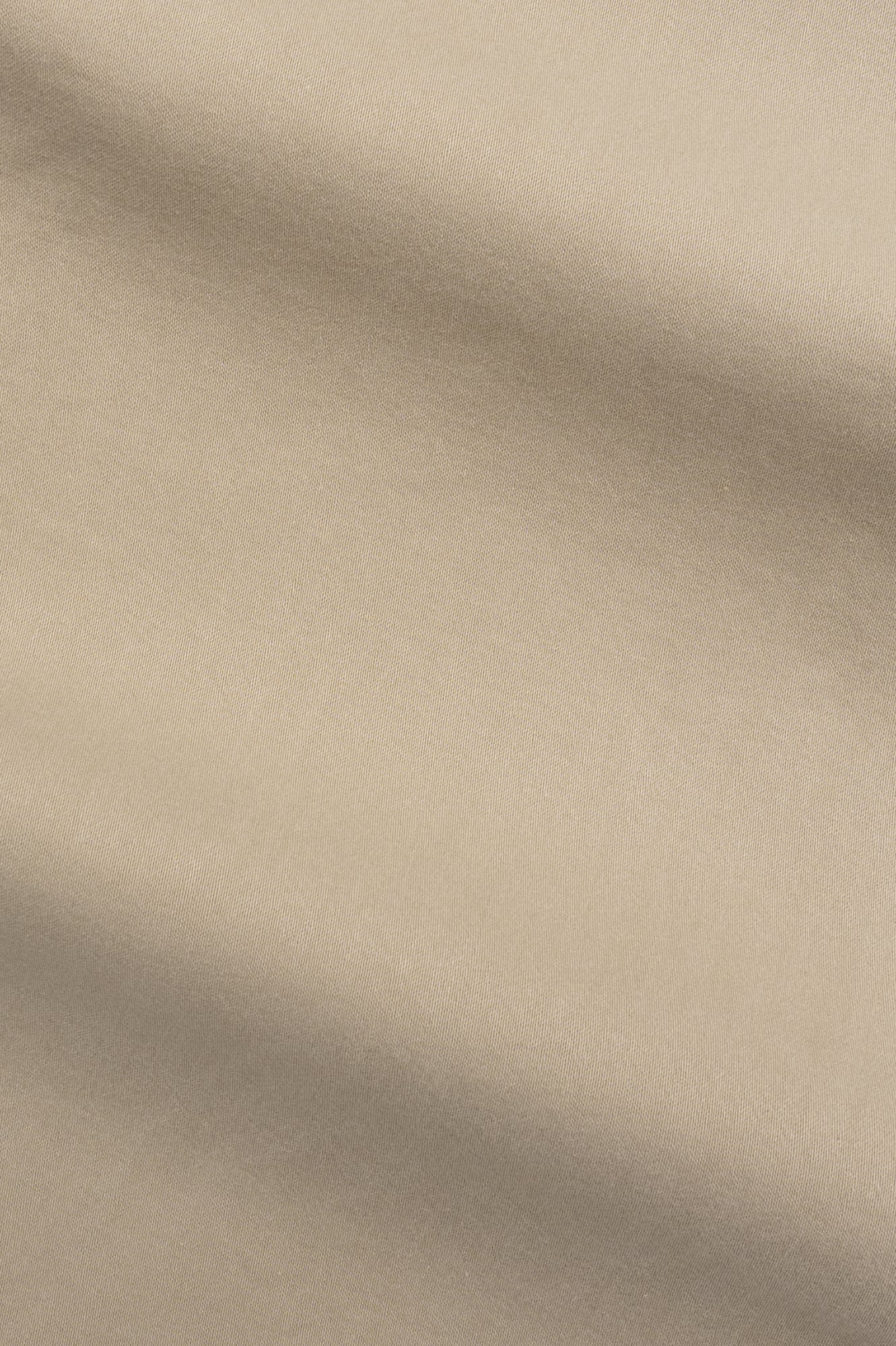 Cool Tapered Leg Pants in Sand Twill