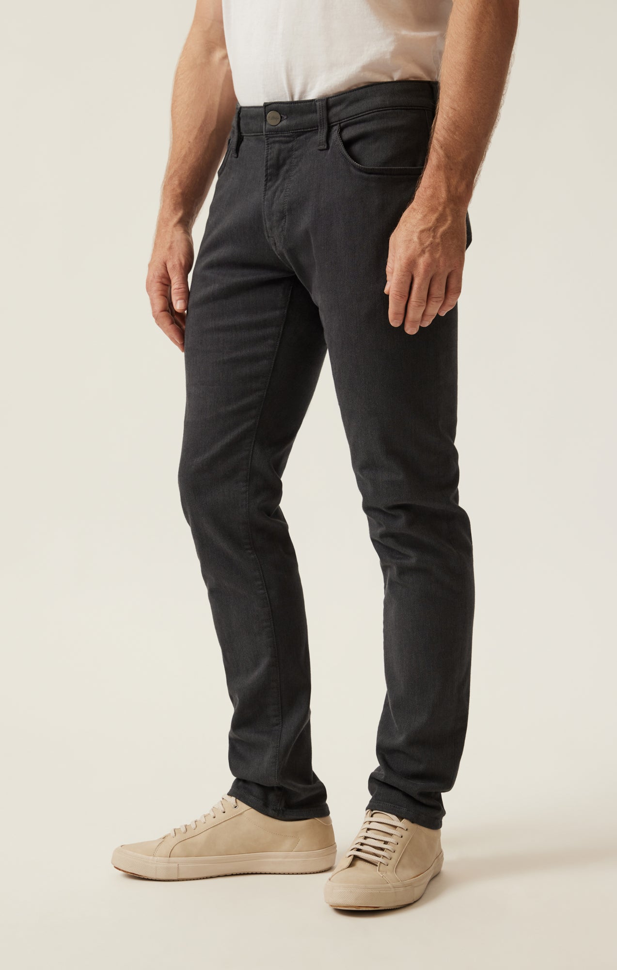 Cool Tapered Leg Pants in Slate Diagonal